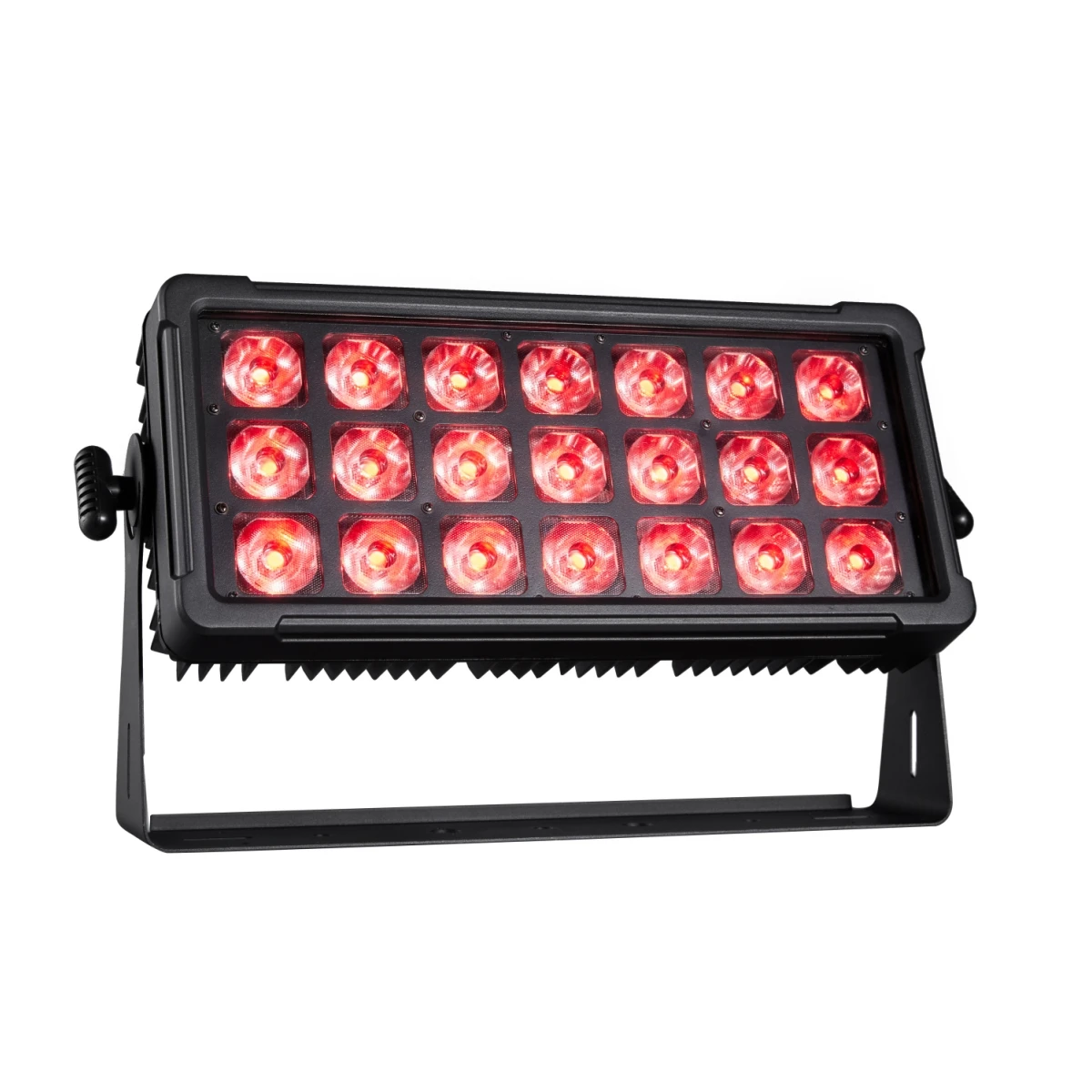 IP65 Waterproof LED Flood Wash Beam Light 21x18W RGBWA UV 6in1 Outdoor Stage Llight DMX512 CRI Ra 80 Wedding Party Disco Church