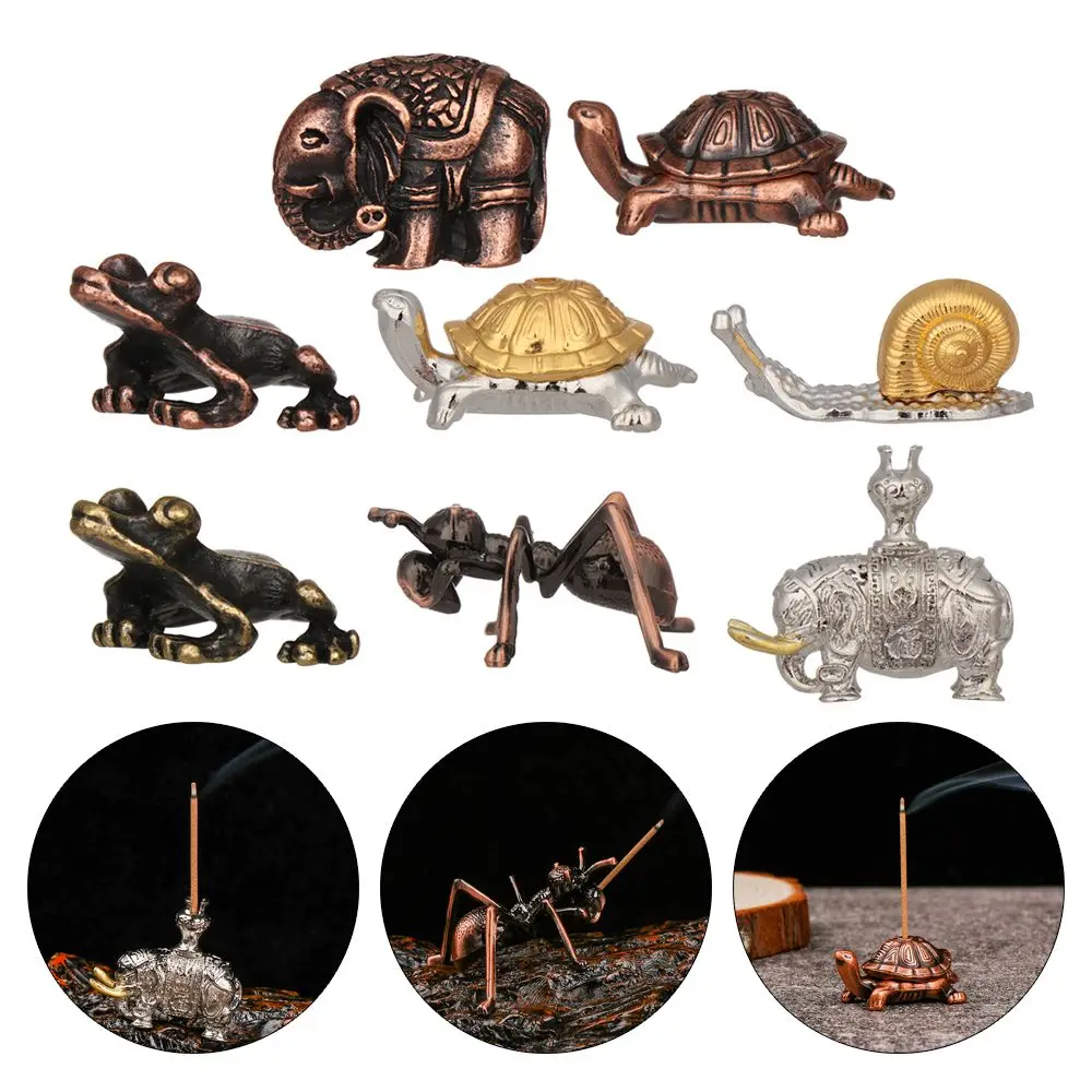 Snail Turtle Shape Portable Incense Censer Stick Holder Stand Home Decoration Incense Holde