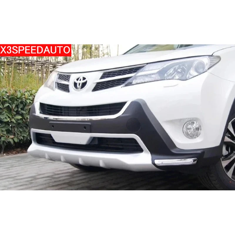 1PCS High Quality Rear Bumper Protector Guard ABS Plastic For Toyota Rav4 RAV 4  2013-2015 XA40