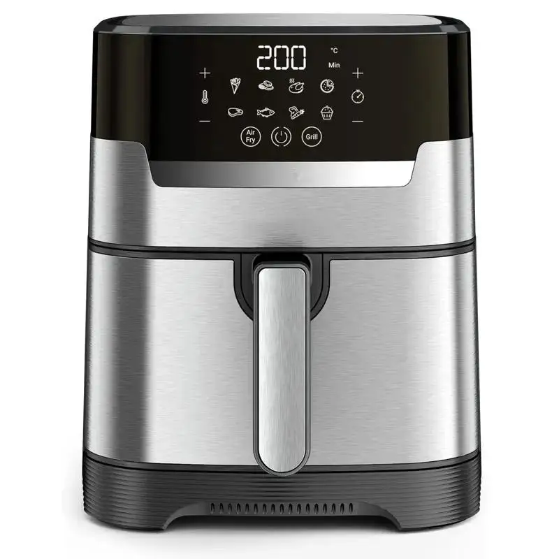 

2026 New Model Multi-functional5.5l 6.5l 7.5l 8l Air Fryer Digital Display Household Smart No Oil Home Cooking Fryer Stainless S