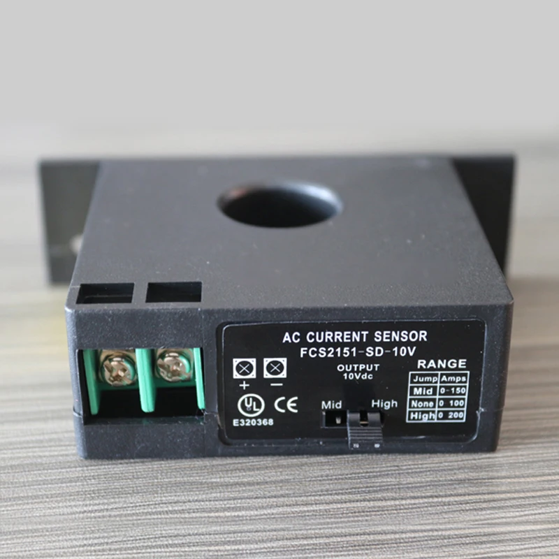 Imagem -04 - Transformador Atual Passivo do Monitor do Sensor da Corrente do Sensor 010v de Fcs2151-sd-10v