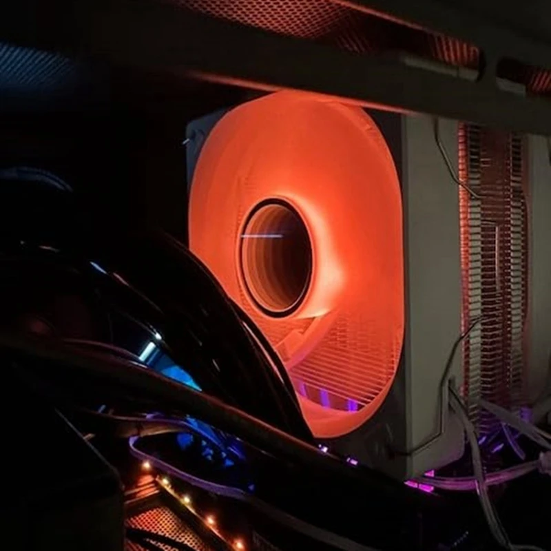 B04B-CR-3000 ARGB Dual-Tower CPU Cooler, Dual-Fan Radiator, 7 High Heat Pipe Cooling Support AM5/ LGA 1700