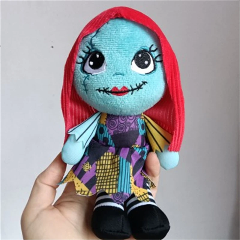 2 pezzi Disney Tim Burton Nightmare Before Christmas Sally Jack Skellington peluche Sally Jack bambole di peluche Halloween