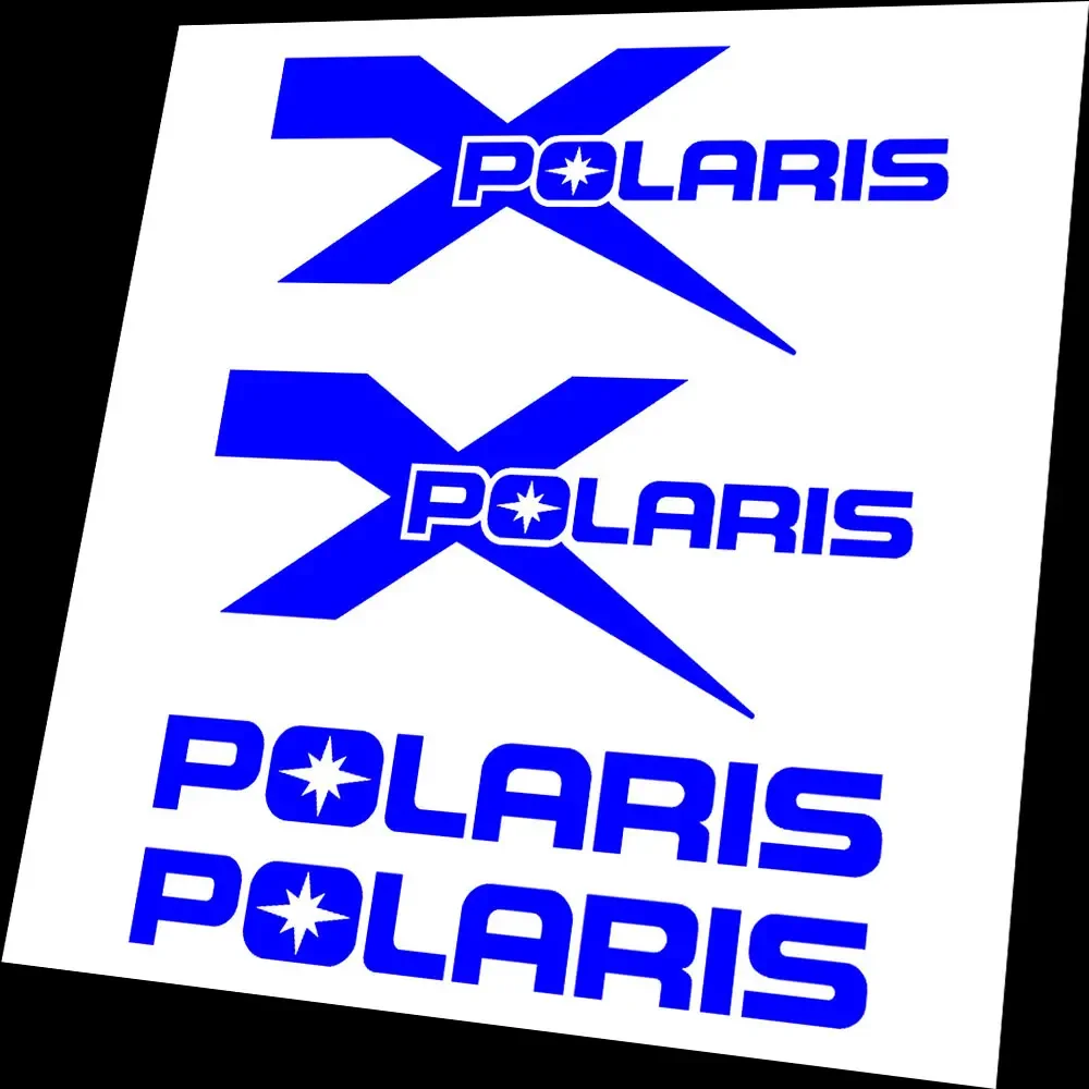 For Polaris Snowmobile ATV logo decal sticker seat side Quad jet - view 5