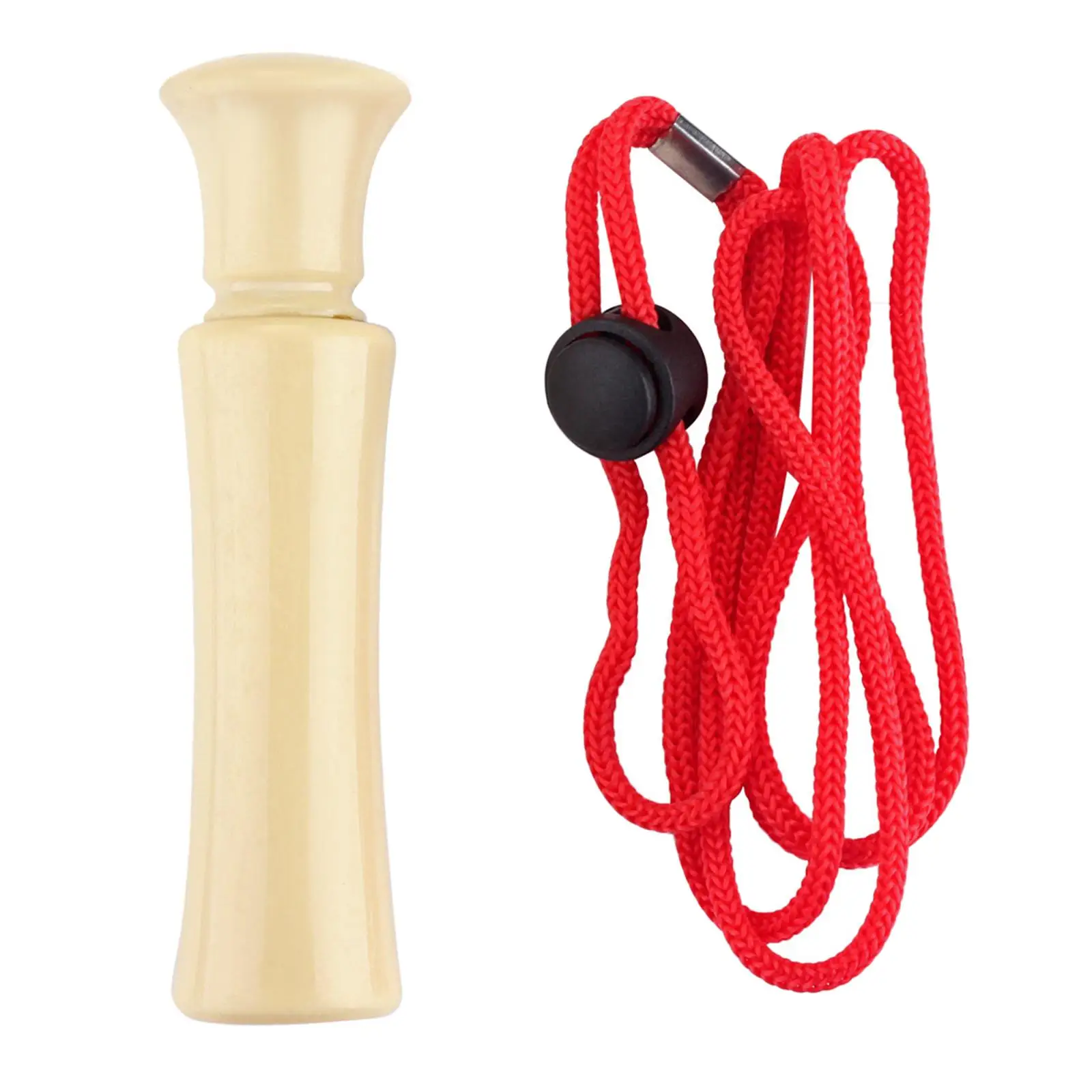 Duck Call Whistle with Rope for Barbecue Picnic Outdoor Activities Tool