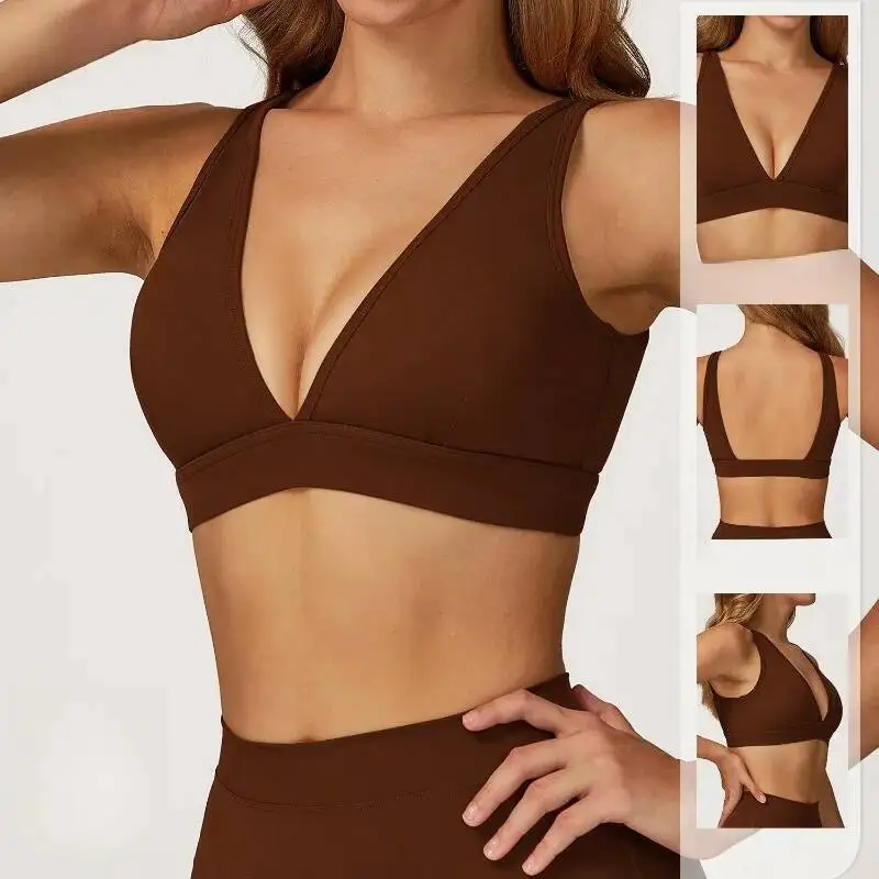 

Женский S матовый бюстгальтер для йоги высокого класса и щедра с красивой спиной, быстросохнущий бюстгальтер для занятий спортом на открытом воздухе, одежда для бега