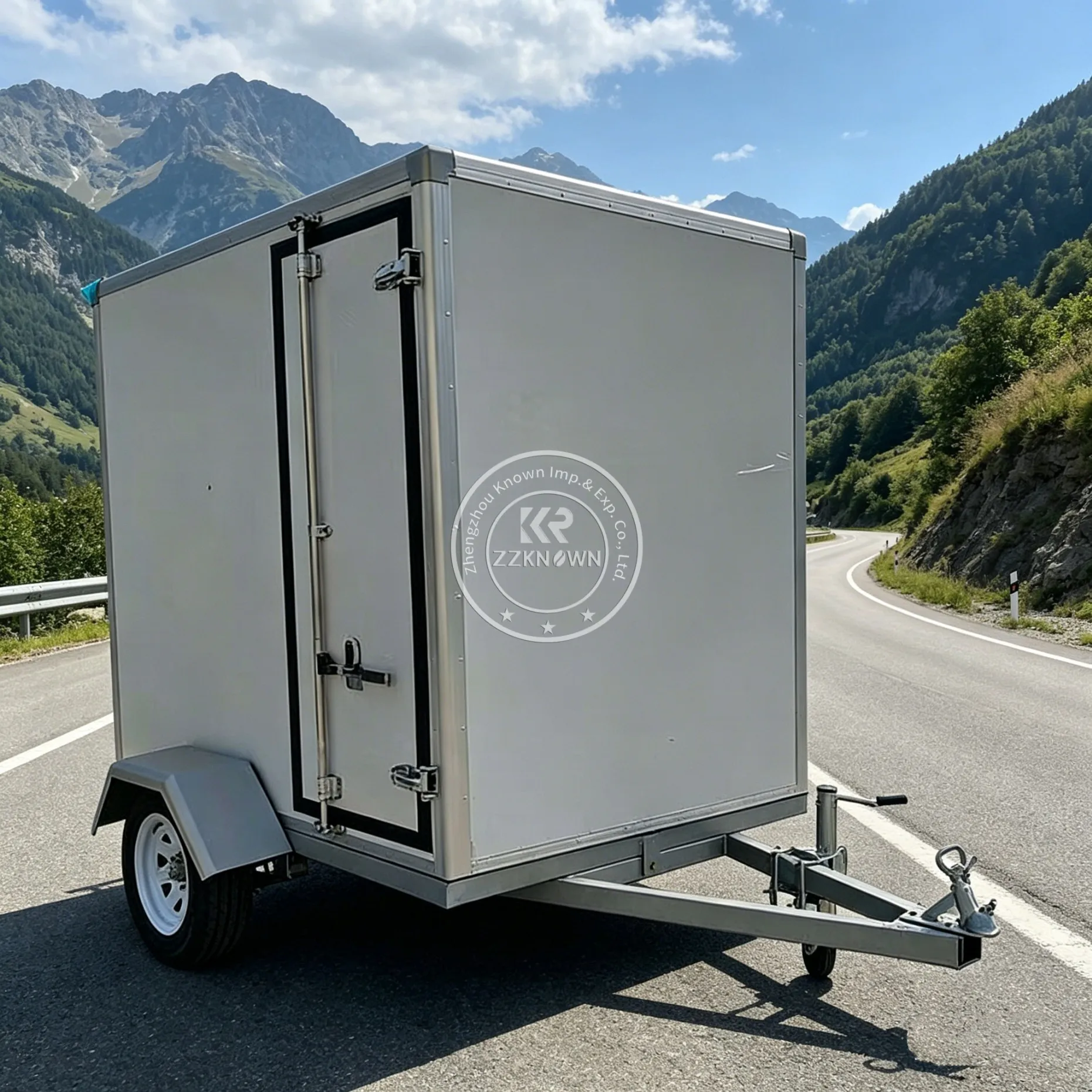

Factory Direct Heavy Duty Mobile Cold Room Trailer Outdoor Freezer Unit for Commercial Use Cargo & Utility Trailers