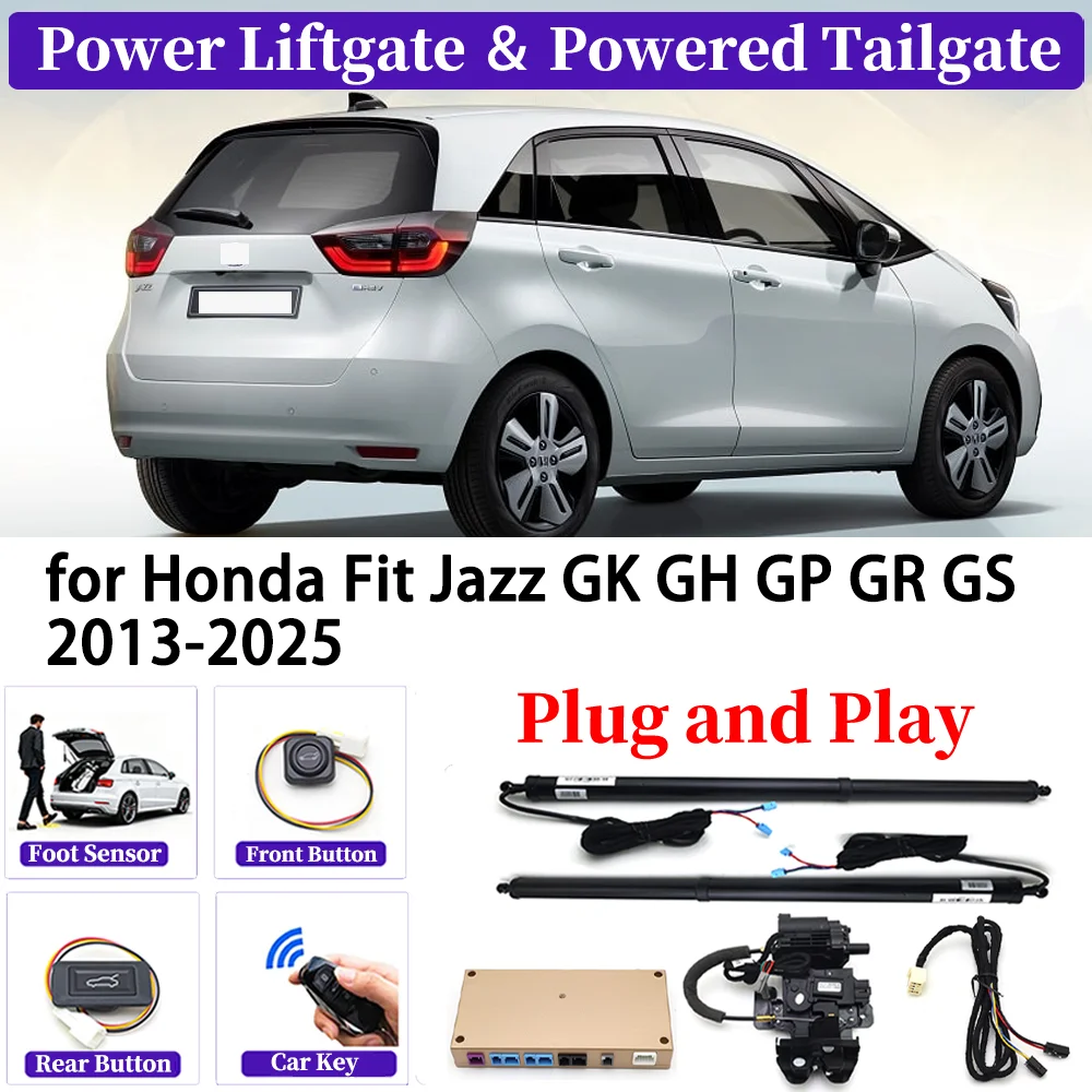 

for Honda Fit Jazz GK GH GP GR GS 2013-2025 OEM Upgrade Car Automatic Power Liftgate Kit Smart Auto Electric Tailgate System