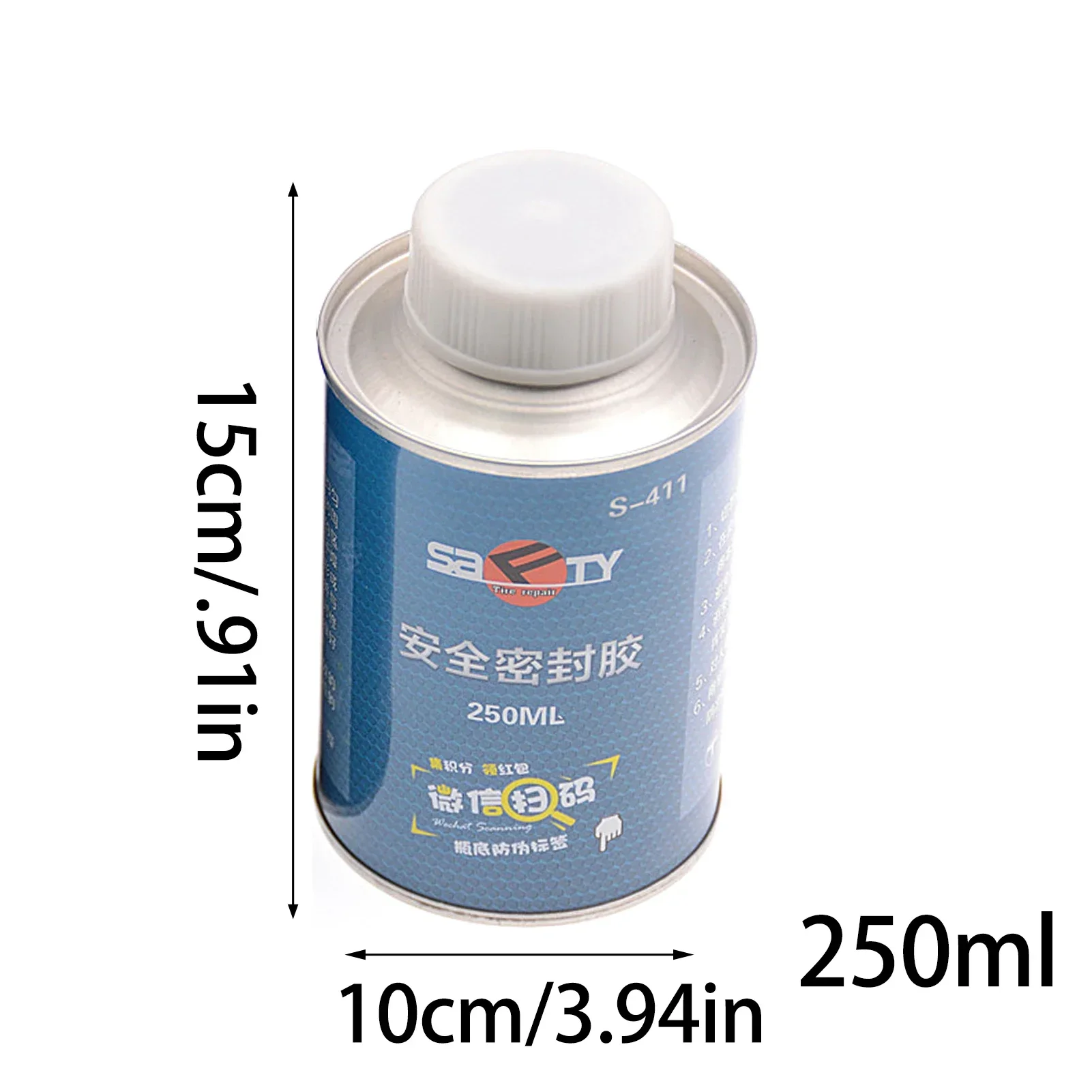250ml Car Tire Repair Glue Universal  Auto Wheel Tyre Puncture Seal Strong Repair Glue for Standard Tires Glue Car Tire