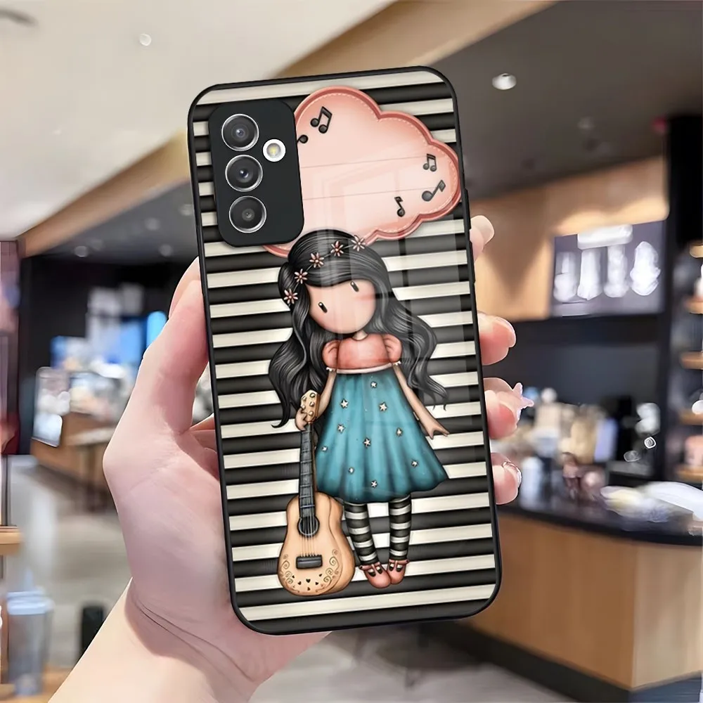 Gorjusses cute doll Santoroes Phone Case for Samsung S24 Ultra S23 S22 S20 Fe S21 Plus Galaxy A54 A34 A24 A53 M54 Note 20 Cover