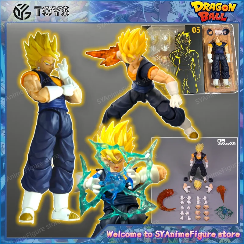 

In Stock YGMW Studio OC Toys Dragon Ball Super Saiyan SSJ Vegetto 05 Solid Color Version Action Figure Toy Collection Gift
