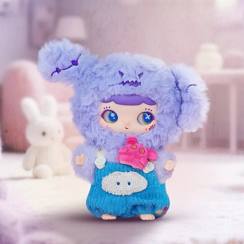 جديد Wiwi Forest Secret World Series الفينيل القطيفة صندوق أعمى لطيف سطح المكتب الديكور على ظهره قلادة العنصر العصري مفاجأة هدية