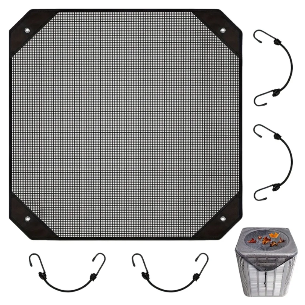 

Waterproof Outdoor Air Conditioning Cover Square Breathable Outdoor Unit Dust Cover Durable Mesh Central Ac Cover