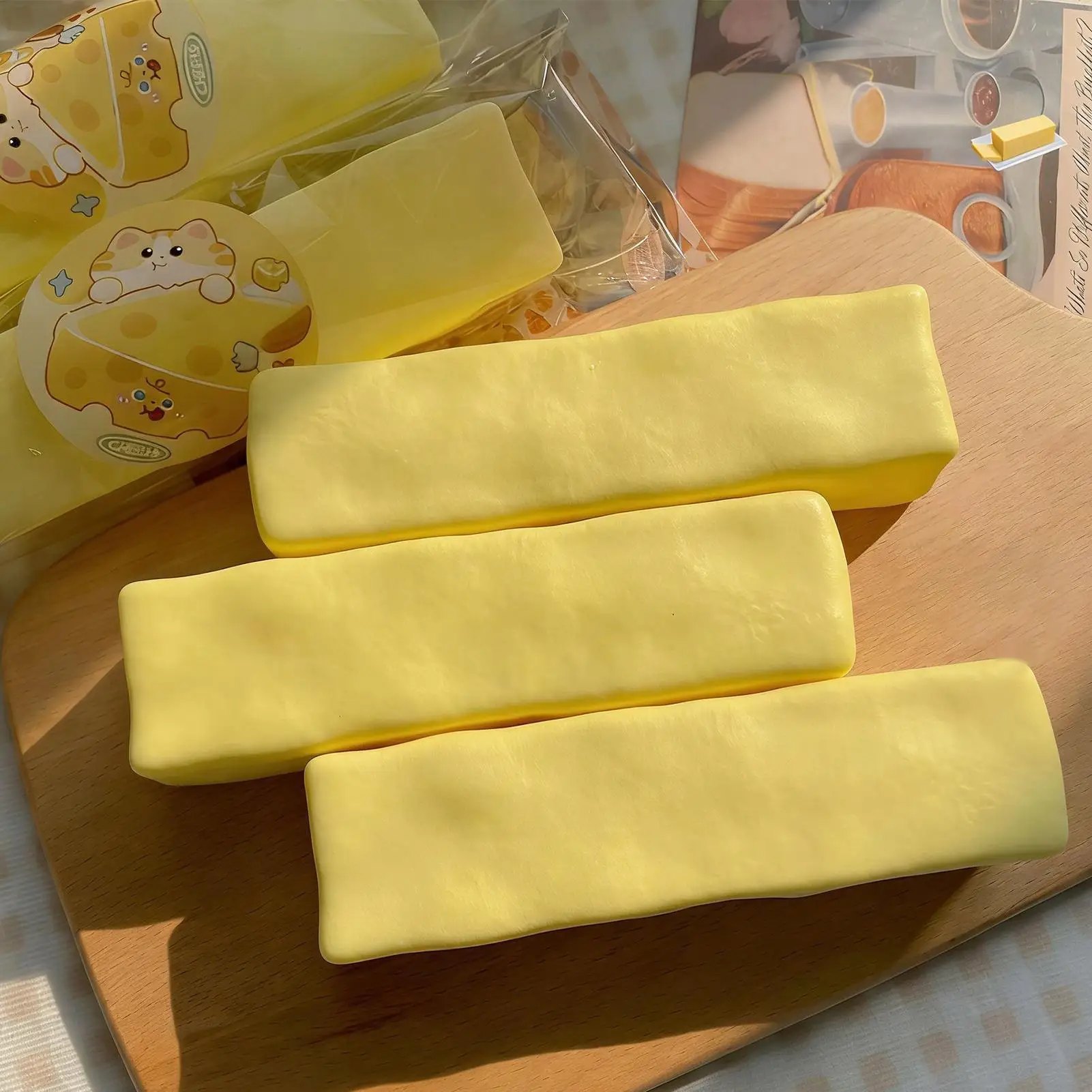 

Игрушка-антистресс в виде масла, 200 г, реалистичная, мягкая, портативная, для кармана, сувенир для вечеринок, для детей и взрослых, для школьного рюкзака, кармана, путешествий