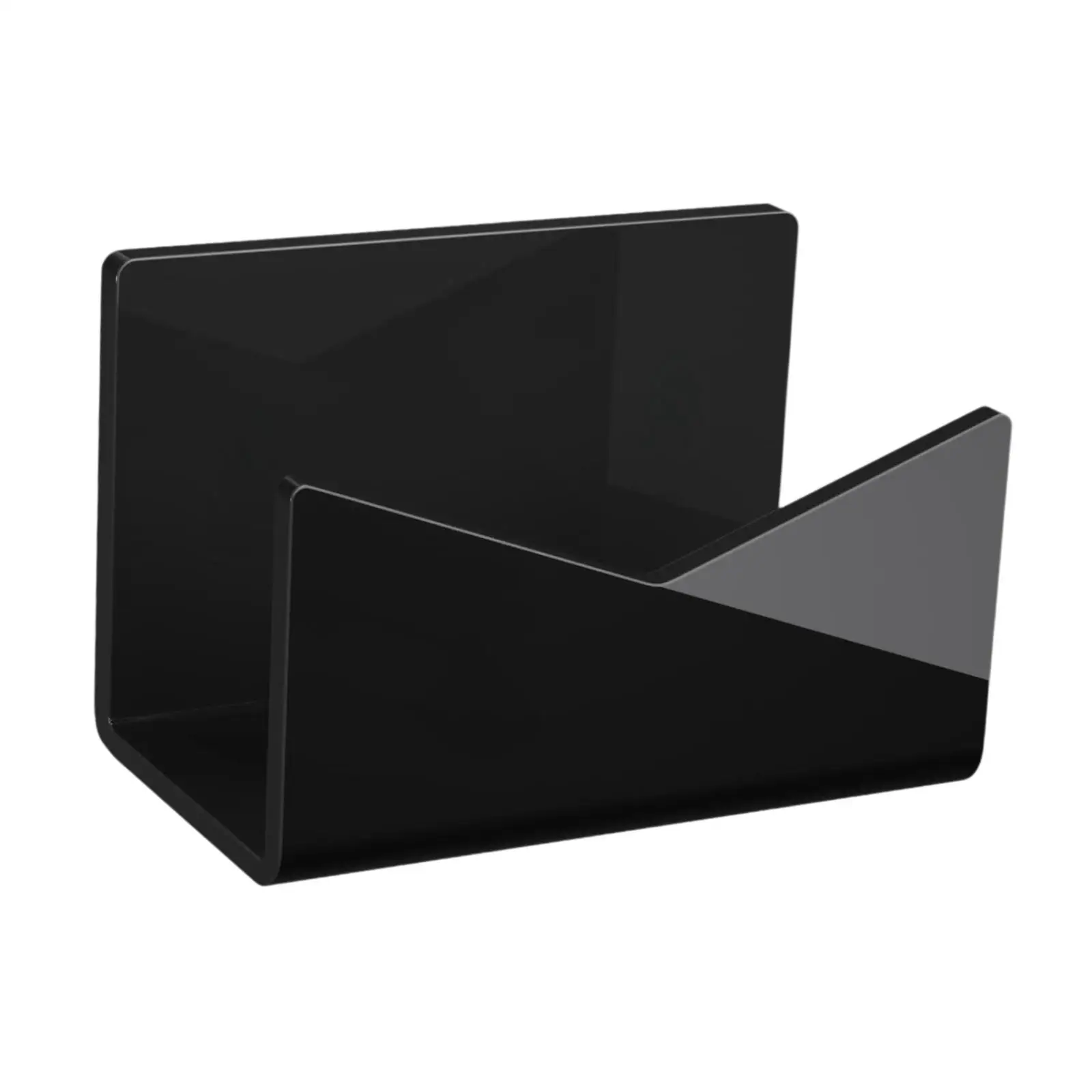 Modern Acrylic Mail Organizer Sturdy Desk Letter Holder Multifunctional File Storage Rack for Office School