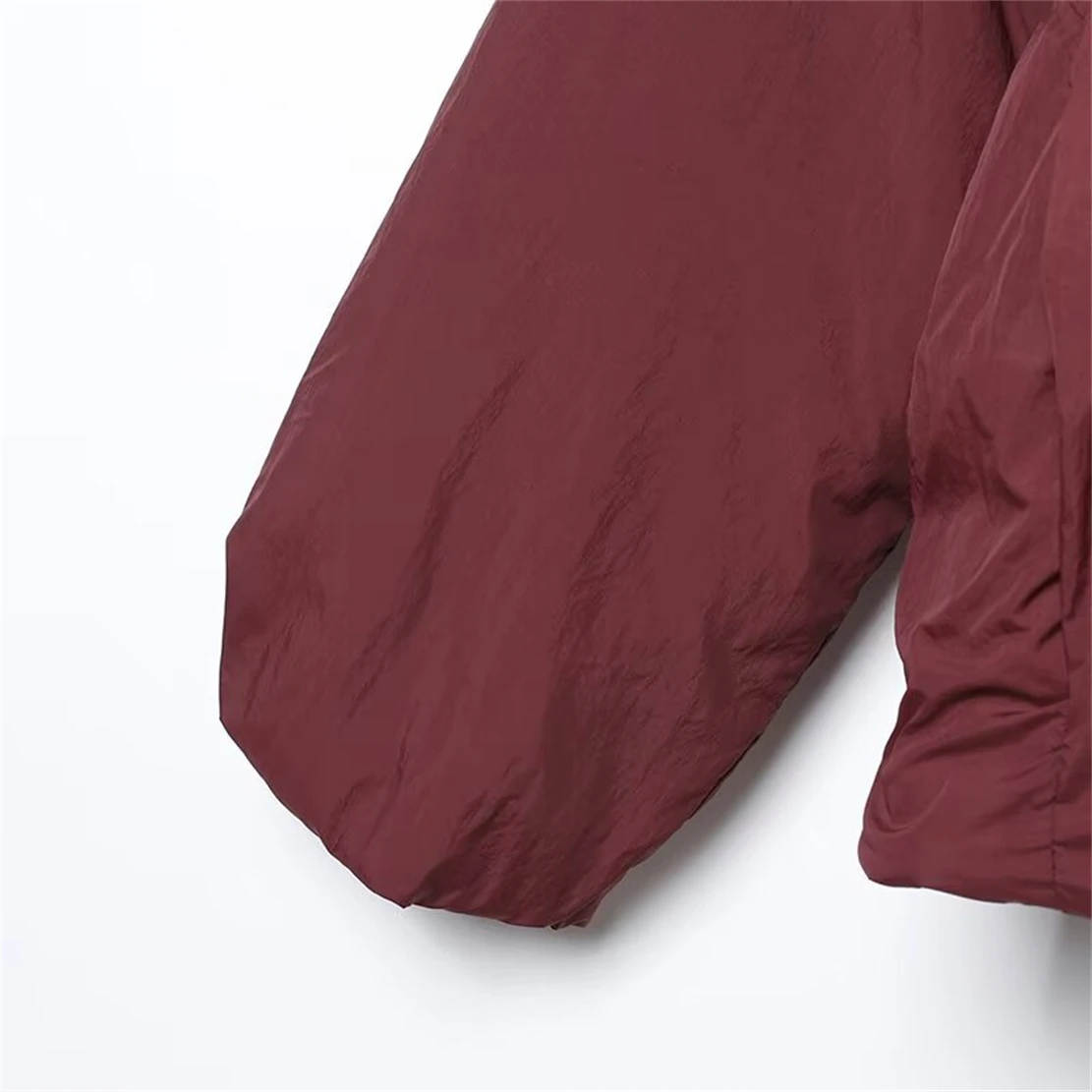 

Women's Jacket 2025 Fall New Arrival Fashionable Solid-Color Double-Breasted Kimono-Style Coat