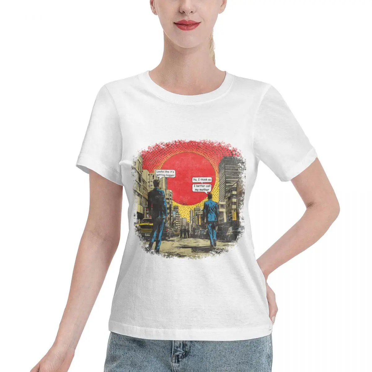 Expédition rapide CRÈSE DE CHAUFFAGE GLOBAL ET DE CHANGEMENT CLIMATIQUE, APATHIE OU ACTIVISME T-shirt chic pour femme, toutes saisons
