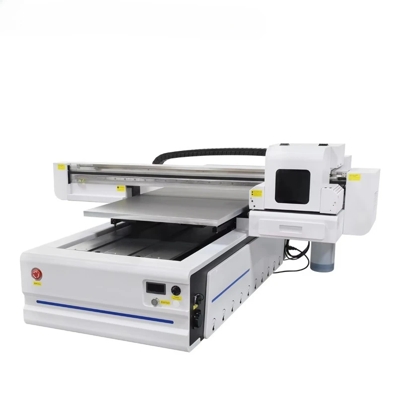 New 60*90 UV Ink Fully-Automatic Large Format Flatbed Digital Printer Borderless Printing for Bottle/Glass/Acrylic Eps