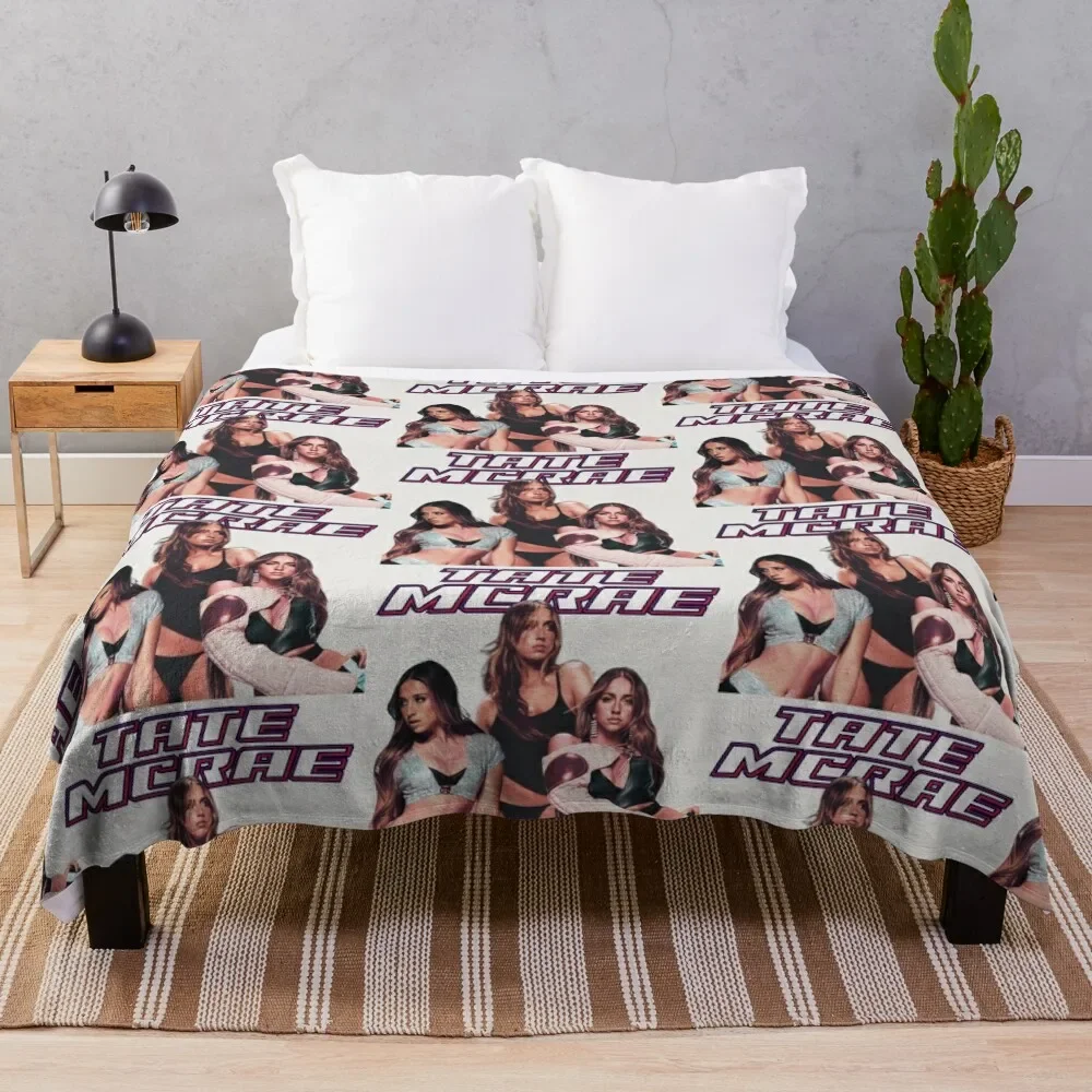 

Tate McRae V1 - Think Later Tour Throw Blanket Multi Use Warm Blanket for Living Room Bedroom
