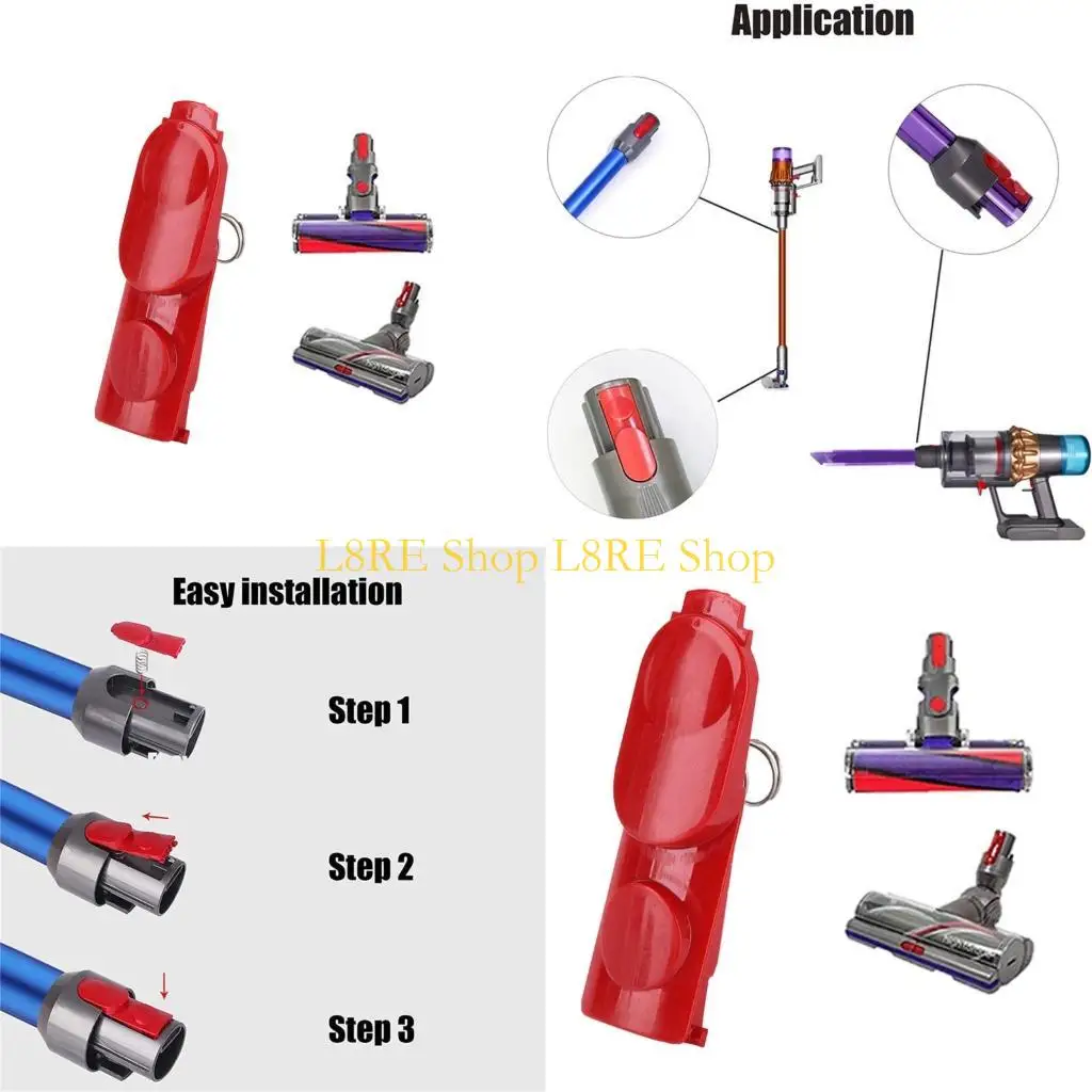 L8RE 2-Pack прочные кнопки защелков замена кнопок для V7 V 8 V10 Vacuum Cleaner