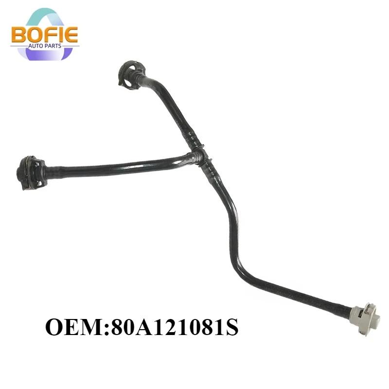 OEM 80A121081S 80A 121 081 S Automobiles Engine Parts New Overflow Hose Coolant Pipe For  Audi Q5L 2018-2022 Q5 2017-2023