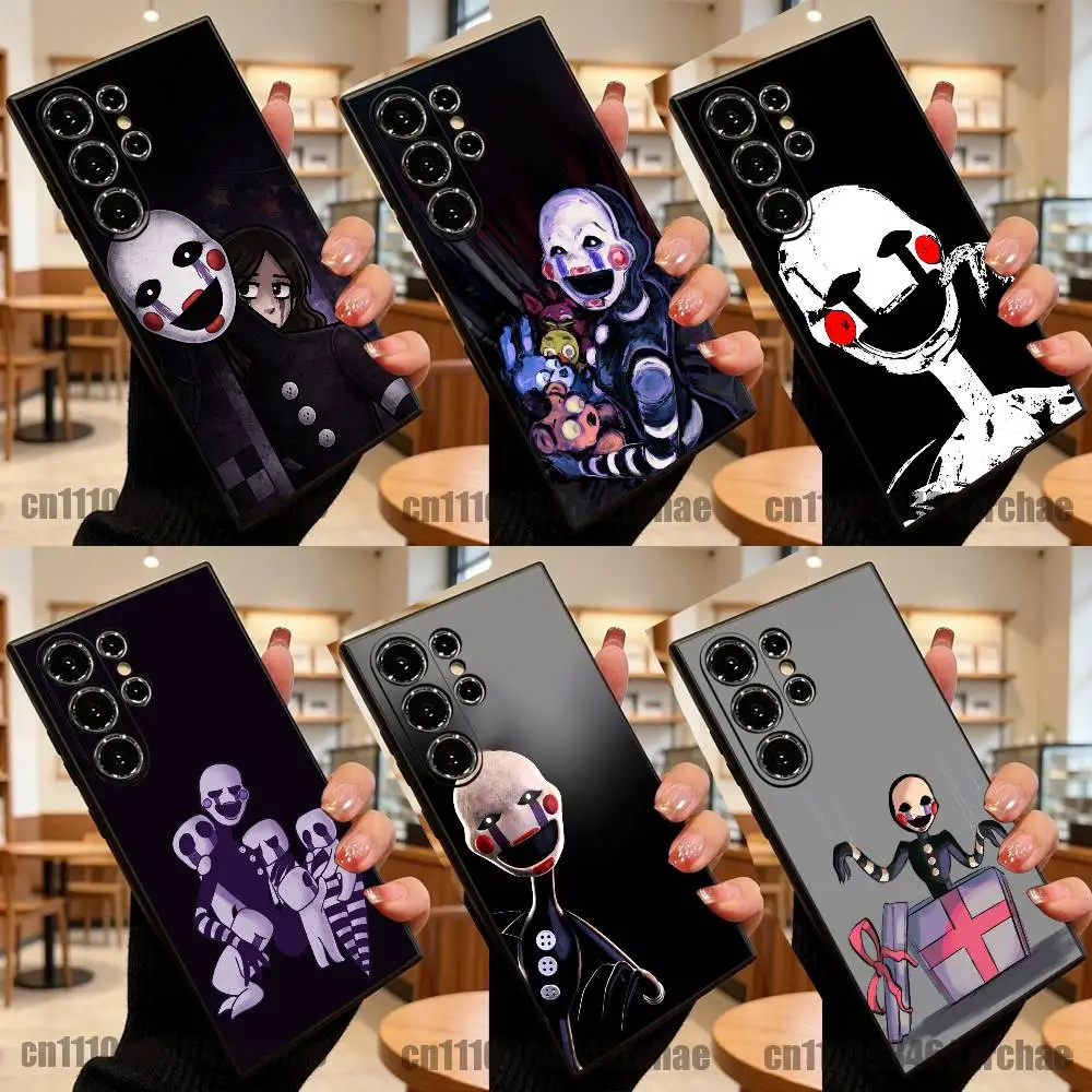 

For W-FnafS The P-Puppet Phone Case Samsung S23,S24,S26,S25,S22,S30,S21,Ultra,Plus,Fe,Lite Custom Soft Cover