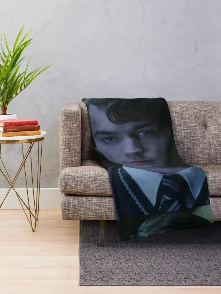 Tom riddle Throw Blanket Bed Camping Single Blankets