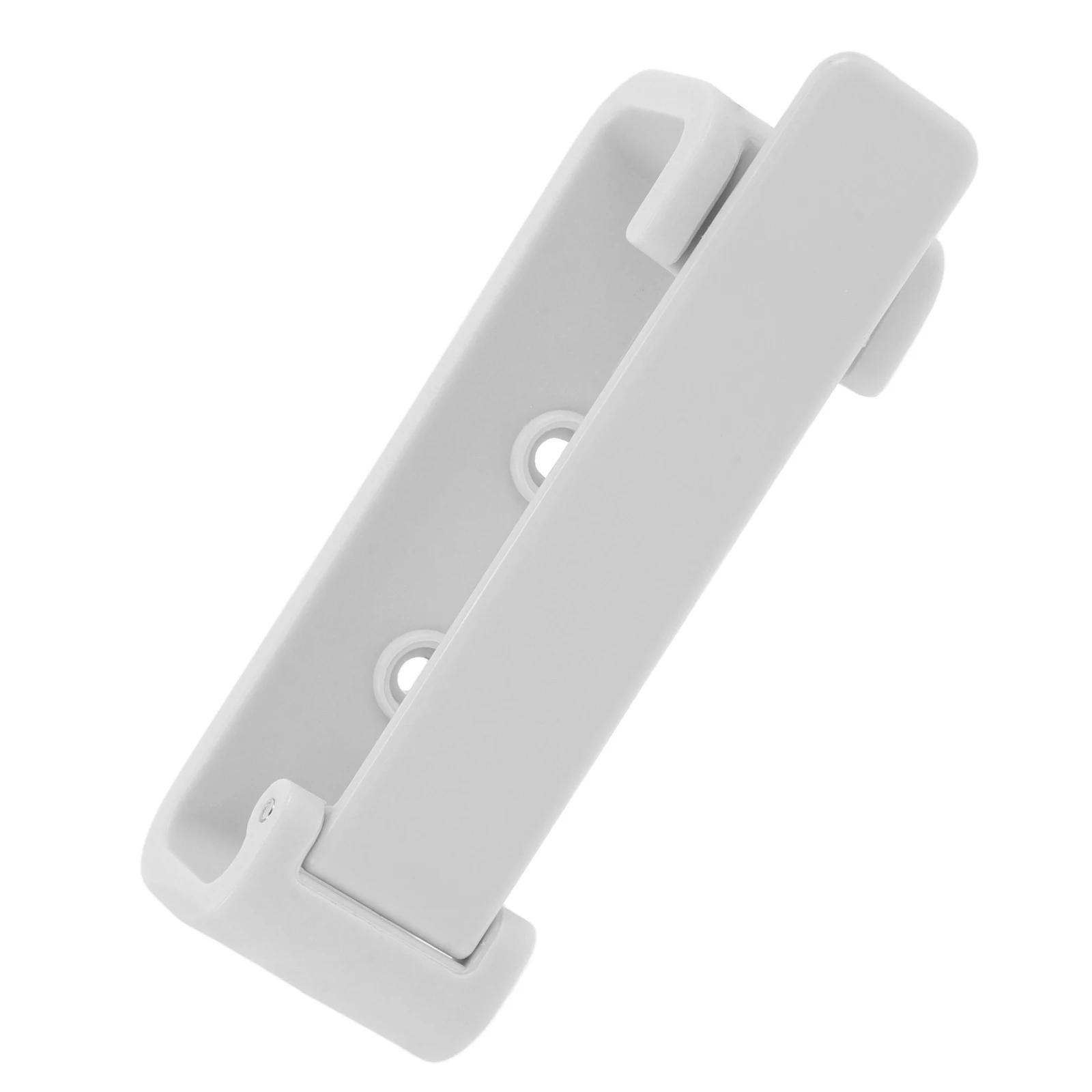 

White Plastic Rv Clips Hold Down Side Window Holder Tie Back Retainer For Camper Interior Easy Installation Heavy Duty No Drill