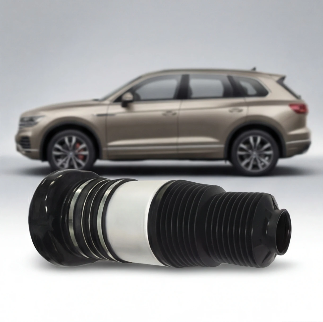 

Front Air Suspension bag Shock Absorber Air Spring repair kit Strut 4M4616039 4M4616040 For VW Touareg III 2018- RC7 RC8