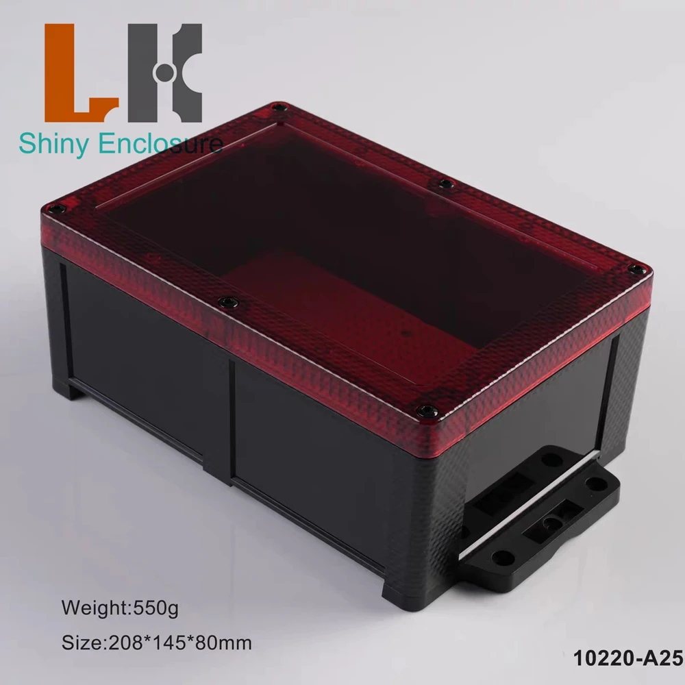 208x145x80mm Waterproof Junction Box Outdoor Waterproof Plastic Organizing Boxes DIY ABS Plastic Housing Electronic Project Case