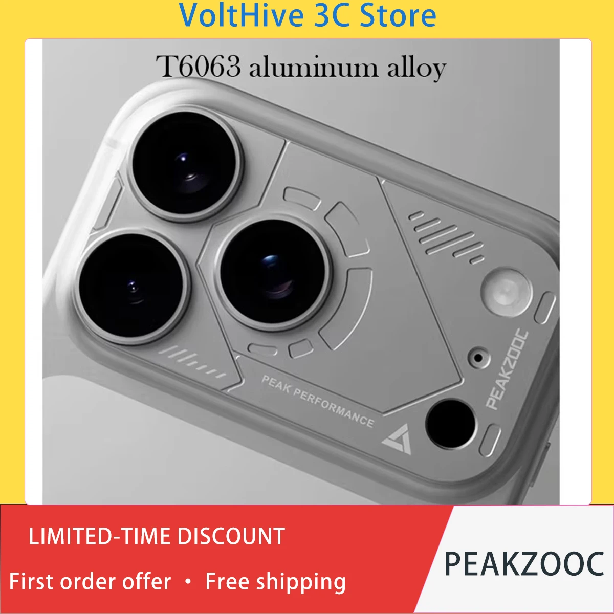 PEAKZOOC Camera Lens Protector for IPhone 17 Pro Max Tempered Glass Cover Film Anti‑Scratch Ultra HD Clear for Phone Camera Gift