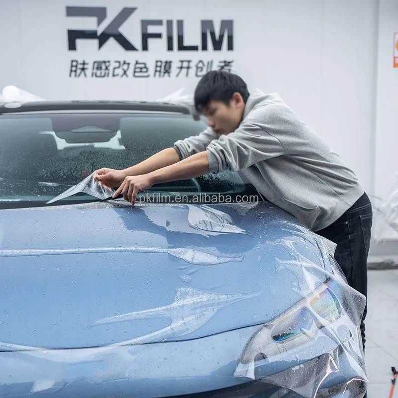 

High Quality Matt Metal Texture Ppf 7.5mil Strong Adhesive Self Healing Non-Yellowing 1.52x15m 8 Years Warranty Tpu Ppf Film