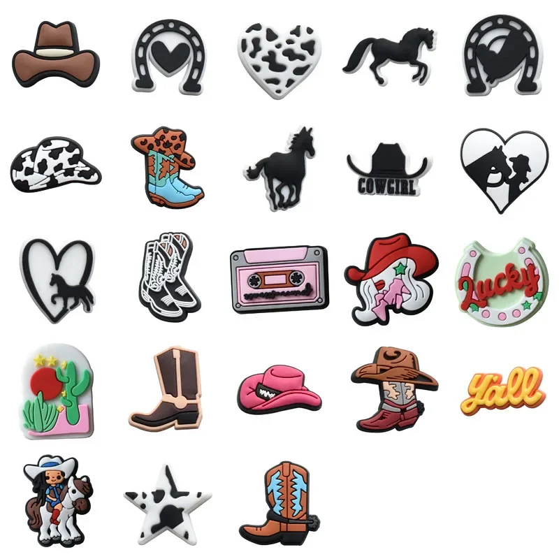 Horse Racing  Shoe Charms for Crocs Sandals Men Clogs Pins Women Badges Boy Girls Jeans Kids Decorations Buckle Shoes Accessorie