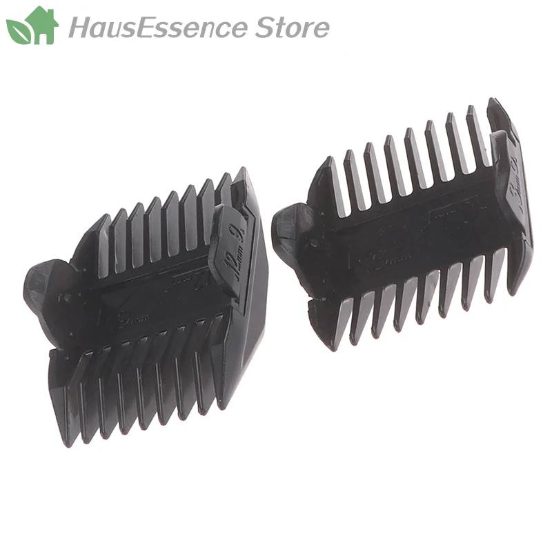 ※2Pcs Universal Cut Clipper Limit Comb Guide Attachment Size Barber Replacement