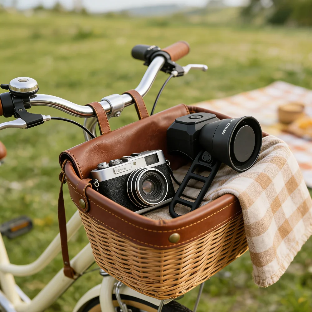 

USB Charging Electronic Bicycle Bell Waterproof Bike Horn for Mountain Bike & Children Scooter Accessories