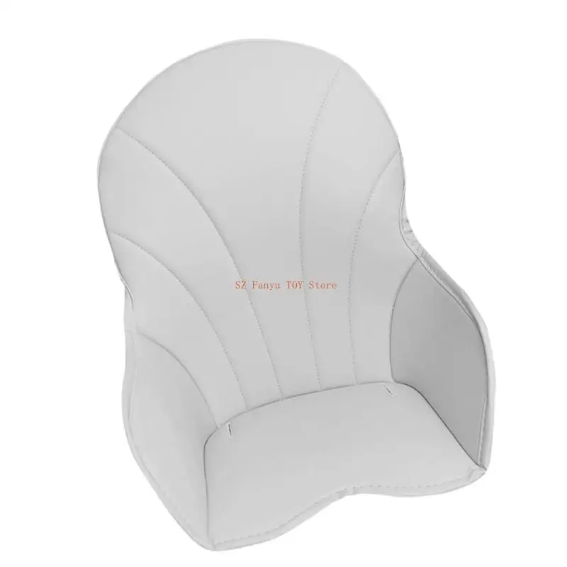 وسادة مقعد كرسي مرتفع ناعمة 96GC مع طبقة إسفنجية سميكة، حشوة من جلد البولي يوريثان، سجادة كرسي الطعام للاستخدام لفترة طويلة #5