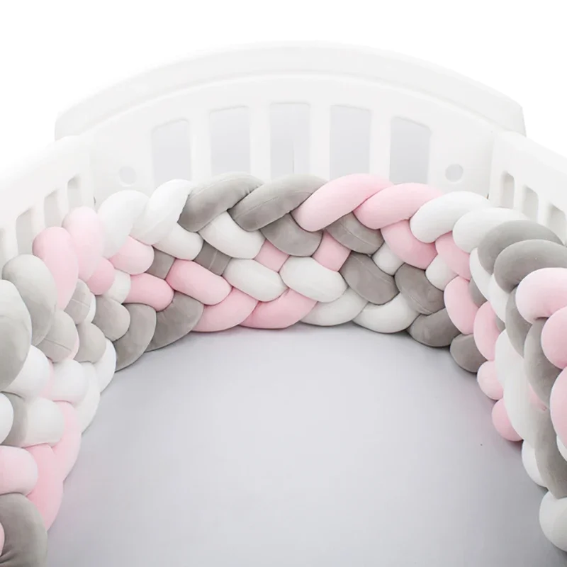 NONE Braided Crib Bumper 400cm 6
