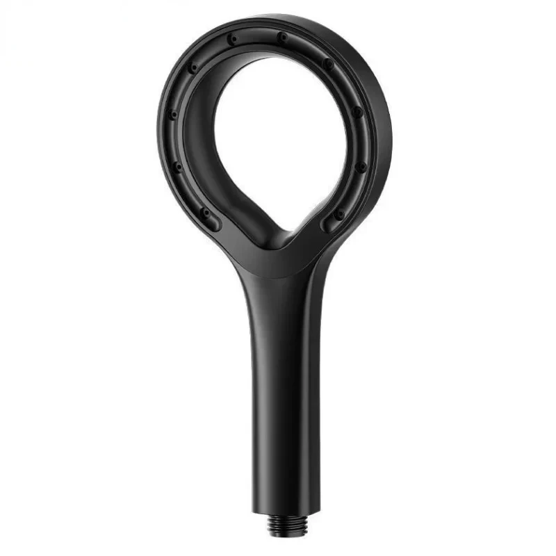 

ZEXEF Ring-shaped Booster Handheld Shower Nozzle ABS Large Panel Spray-saving Anti-blocking Bathroom Showerhead