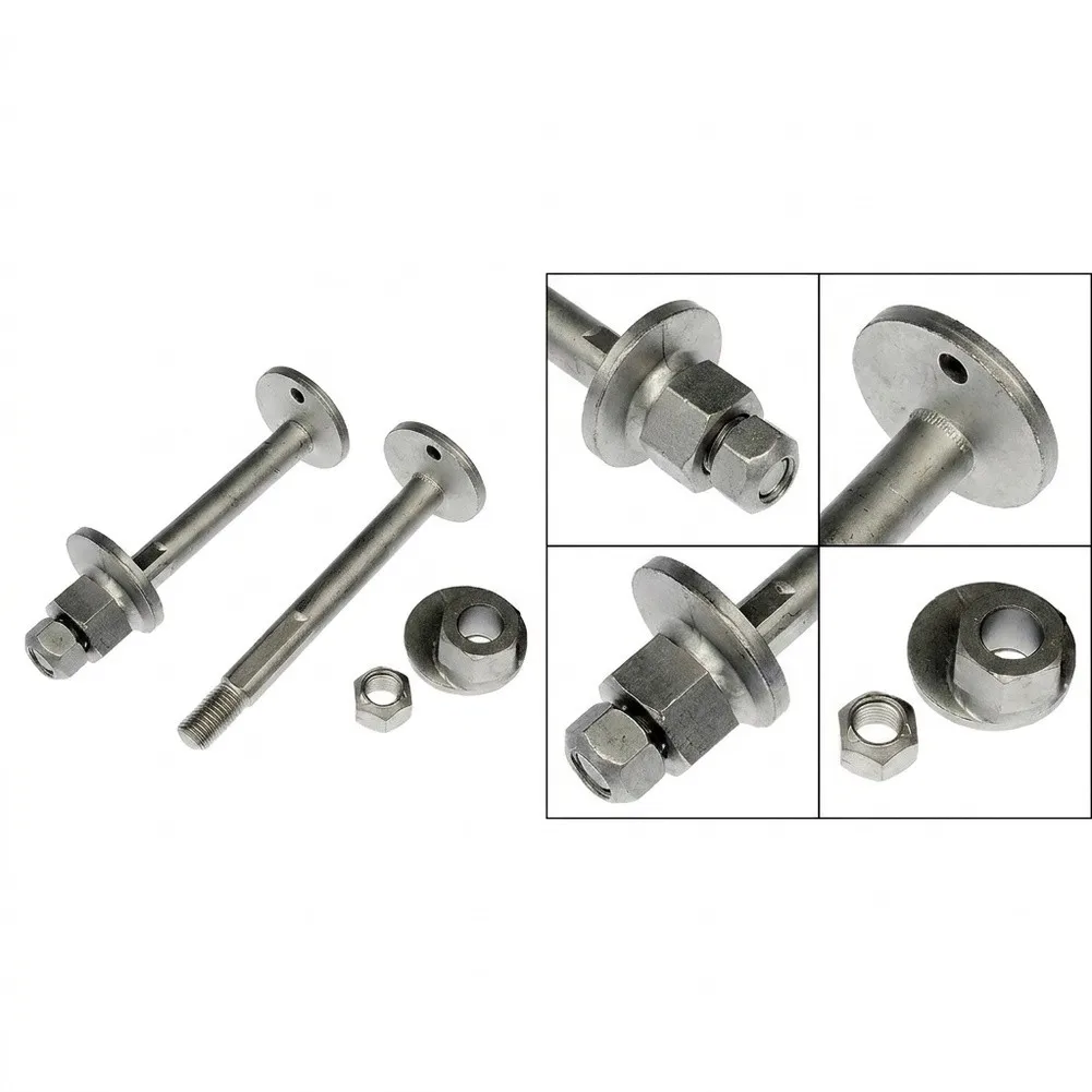 For Dodge For RAM Suspension Control Arm Bolts 6508481AA 6508333AA 6508468AA Precision Fit Metal Screws 2pcs Silver