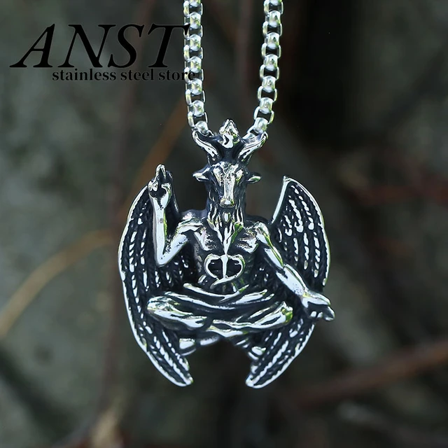 Church of satan baphomet pendant deals