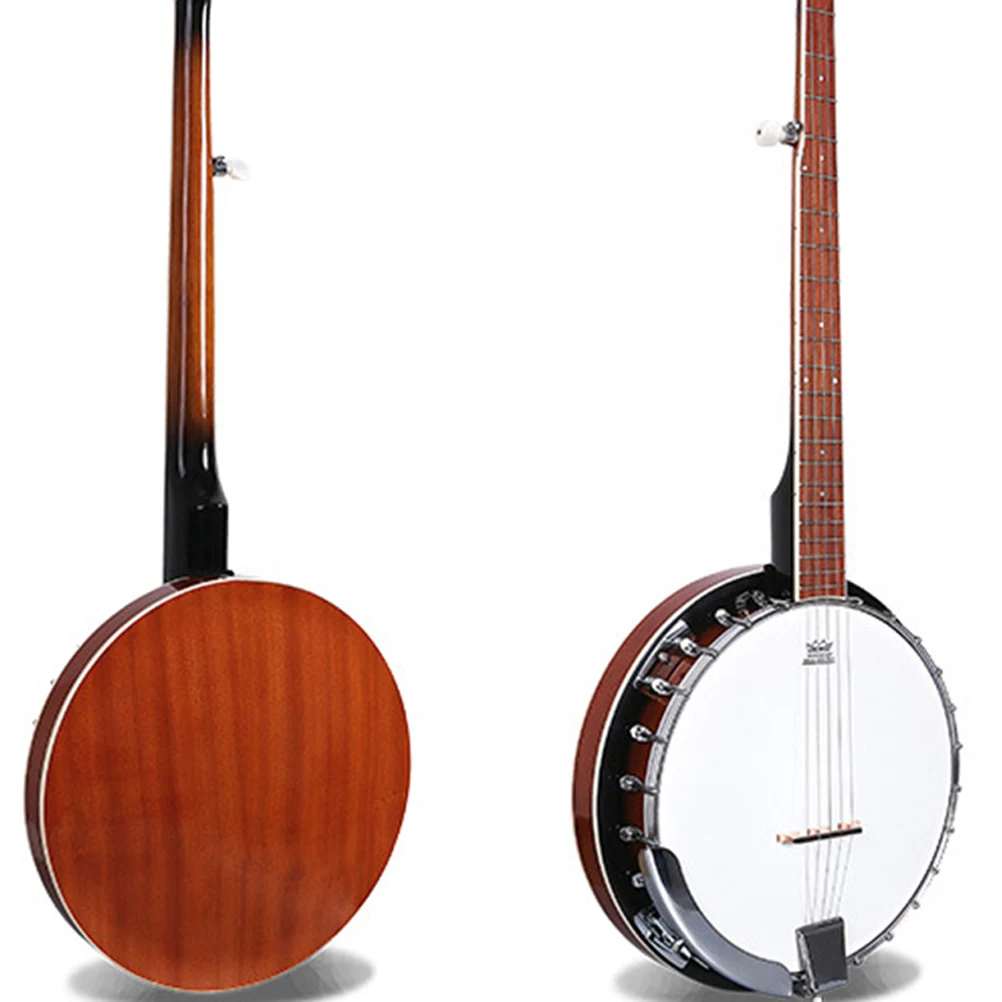 5 قطعة سلاسل البانجو سبائك الدرجة العالية استبدال أجزاء قوية دائم آلة موسيقية الملحقات الصوت الرنانة سهلة إصلاح #4