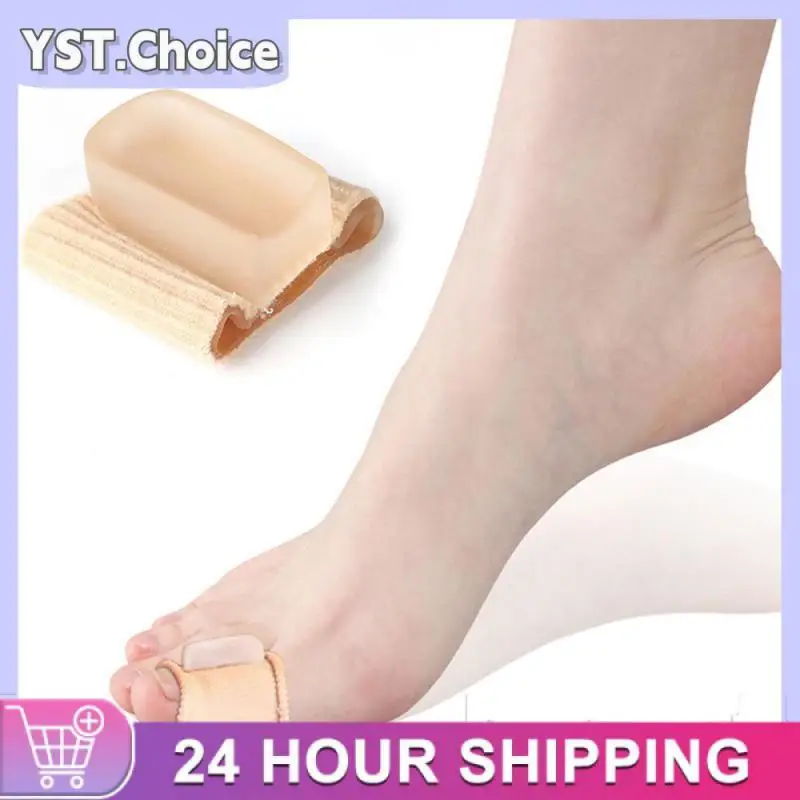 Silicone Toe Separator Hallux Valgus Bunion Corrector Sock Orthotics Thumb Adjuster Correction Straightener Feet Care