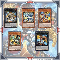 70 sztuk Raizeol Yugioh talia do gry karcianej łatwa gra nie oryginalna talia Master Duel DIY