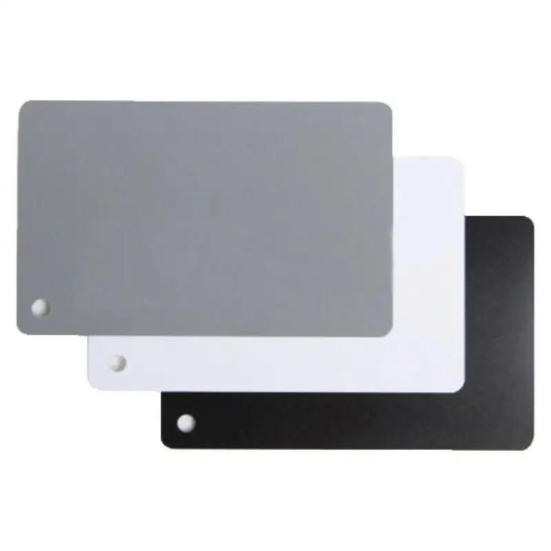 White Balance Card 18% Neutral Grey Card Photography Color Correction Checker Camera Accessory For Pentax