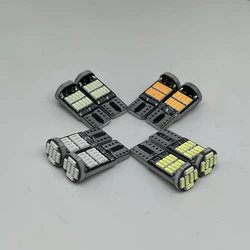 500Pcs Auto Interieur Licht T10 W5W 194 501 Led Canbus Geen Fout T10 26 Smd 4014 Chip Instrument Lichten lamp Lamp