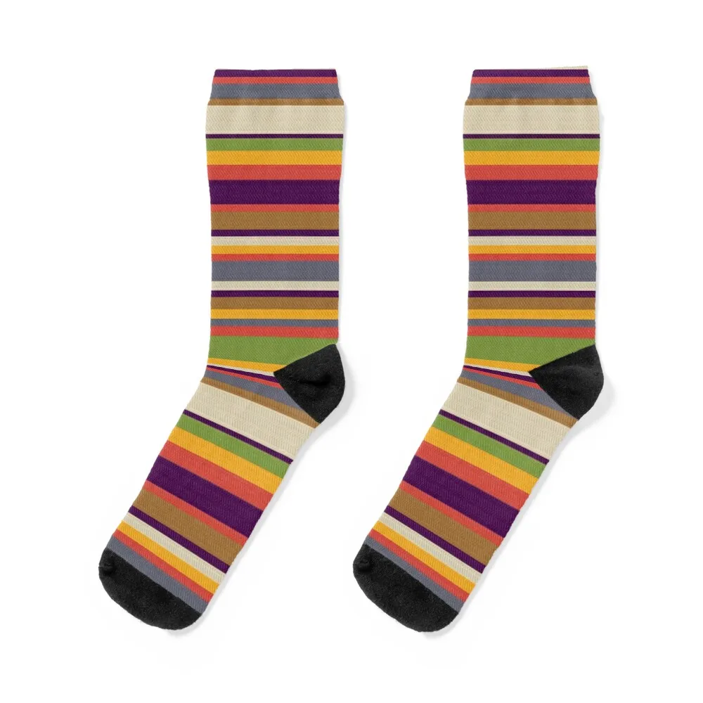 Fourth Doctor Scarf Socks anti-slip cotton Socks Girl Men's