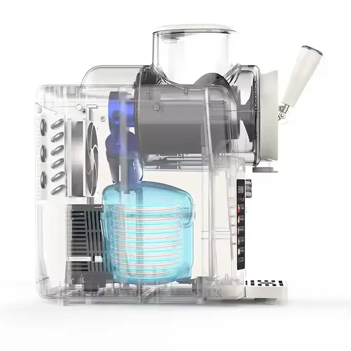 Compressor Ice Cream & Slushie Maker for Home Use - 2L Capacity, 30-Min Quick   , LED Display, Easy Clean (CE Certified)