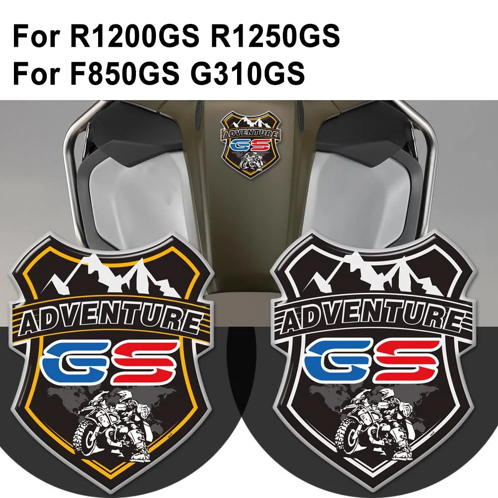 Motorcycle Stickers R 1200 1250 GS For BMW R1200GS R1250GS F850GS G310GS Protector GSA Adventure Tank Pad Luggage Aluminum Case