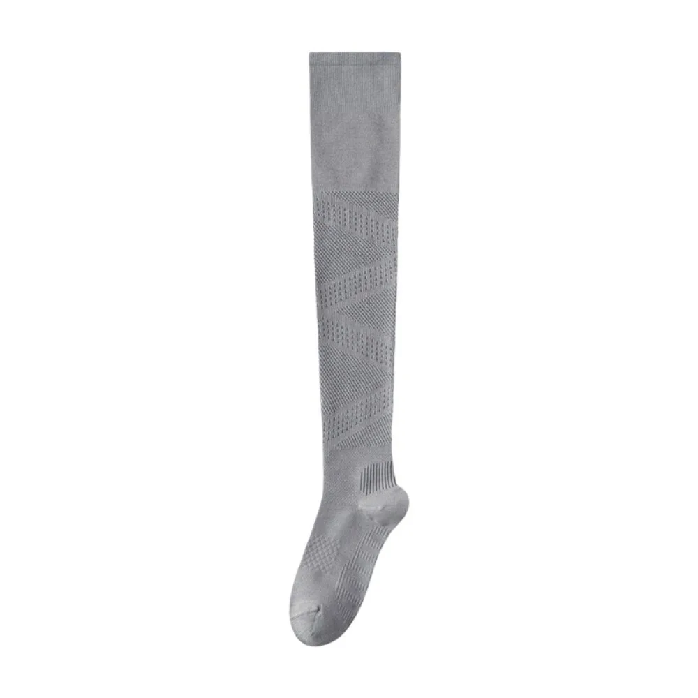 Knee High 9-15mmHg Compression Socks Circulation Athletic Recovery Graduated Pressure Socks Elastic Sports Stockings