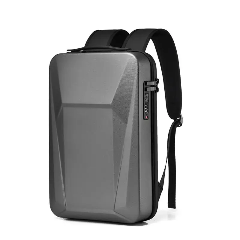 Men's Business Backpack Large Capacity E-sports Laptop Bag Multi-functional Casual Travel Hard Shell PC Waterproof Backpack